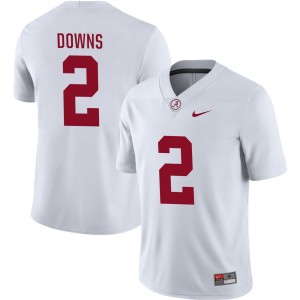 Men Caleb Downs #2 White Limited College Alabama Jersey 377520-228