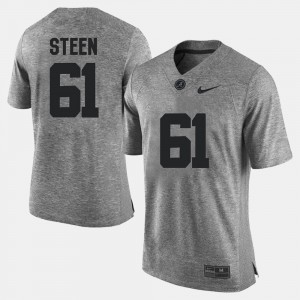 Gridiron Limited #61 Gray Gridiron Gray Limited Anthony Steen Alabama Jersey Men 408931-409