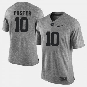 Gray Reuben Foster Alabama Jersey #10 Gridiron Gray Limited Gridiron Limited For Men's 287456-367