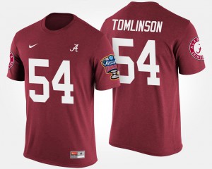 Dalvin Tomlinson Alabama T-Shirt Bowl Game Crimson #54 Sugar Bowl Men's 877267-499