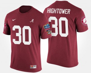 #30 Dont'a Hightower Alabama T-Shirt Sugar Bowl Crimson Bowl Game Men's 980461-584