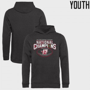 Heather Gray Youth Alabama Hoodie Bowl Game College Football Playoff 2017 National Champions Pick Six 602233-433