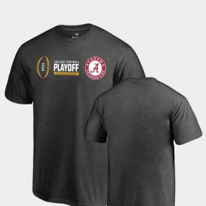 Alabama T-Shirt Cadence Heather Gray 2018 College Football Playoff Bound Youth 993522-959